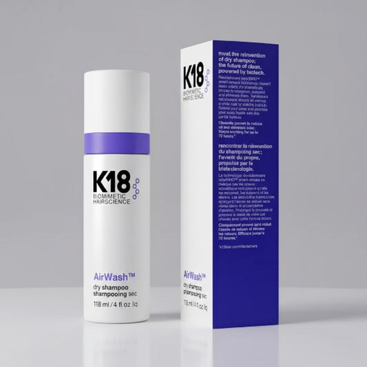 K18 Airwash Dry Shampoo Nonaerosol Balances Scalp & Controls Excess Oil